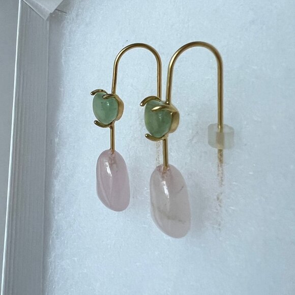 Madewell Stone Collection Threader Earrings - Picture 3 of 7